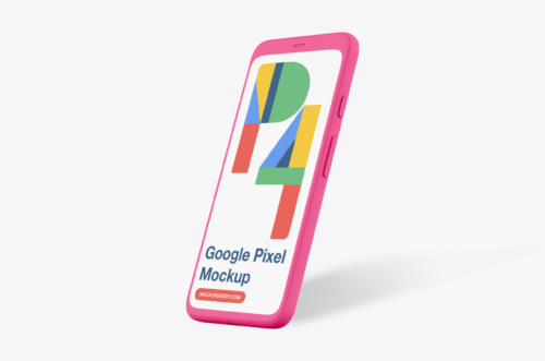 Google Pixel 4 Clay Mockup Hig Quality