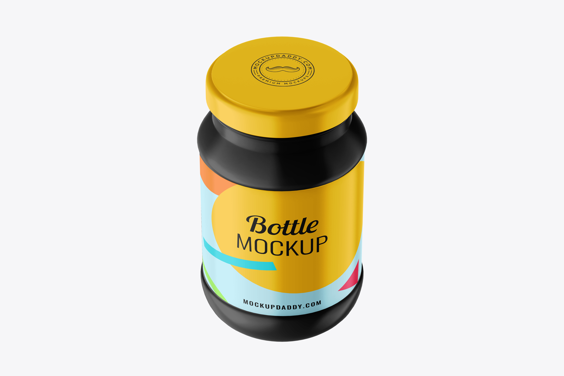 Download Plastic Food Jar Mockup - Mockup Daddy