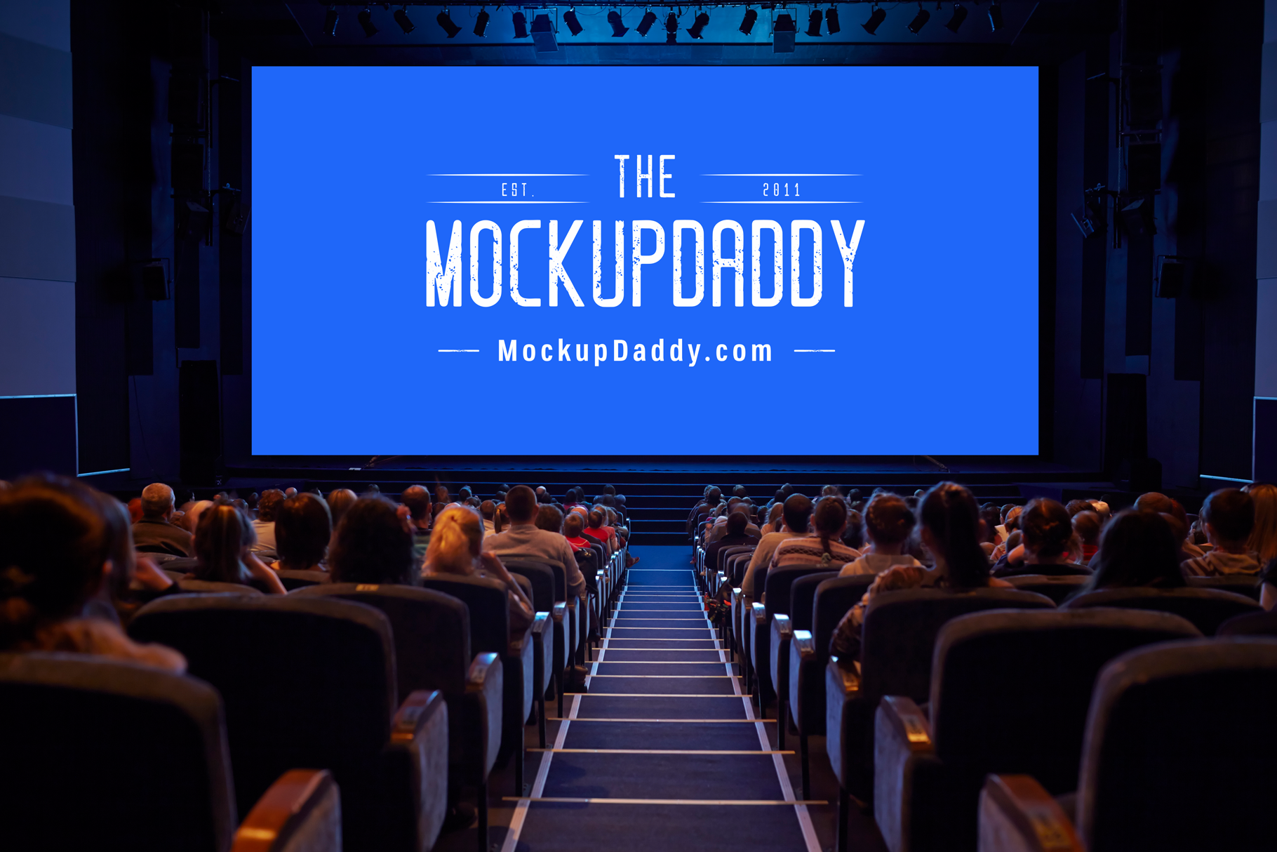 Download Free Cinema Hall Psd Mockup Mockup Daddy