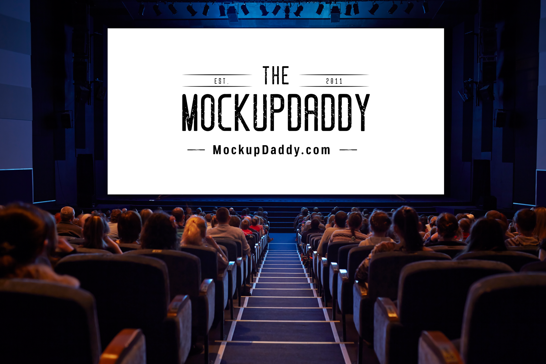 Download Free Cinema Mockup - Free and Premium Psd Mockups