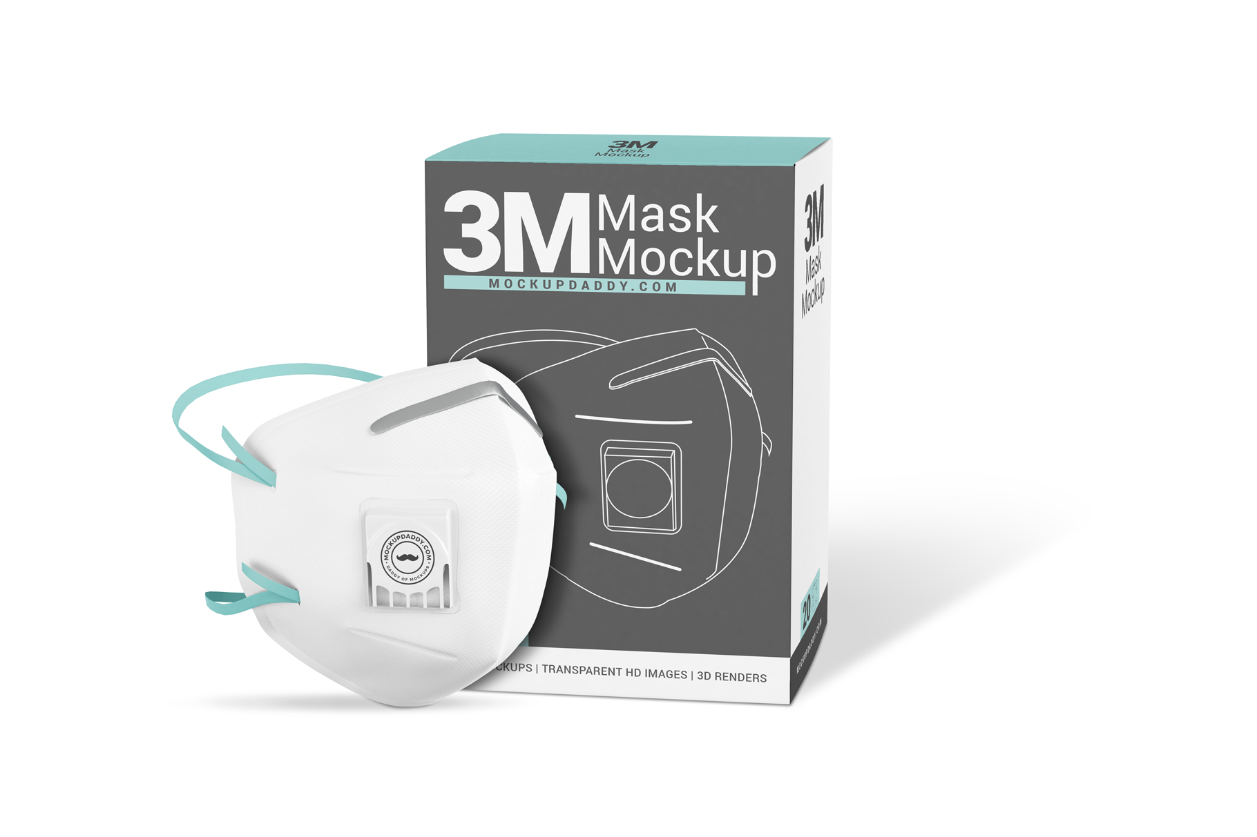 Download Medical Mask Psd Mockup - Mockup Daddy