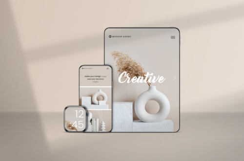Responsive Devices Psd Mockup - 2020