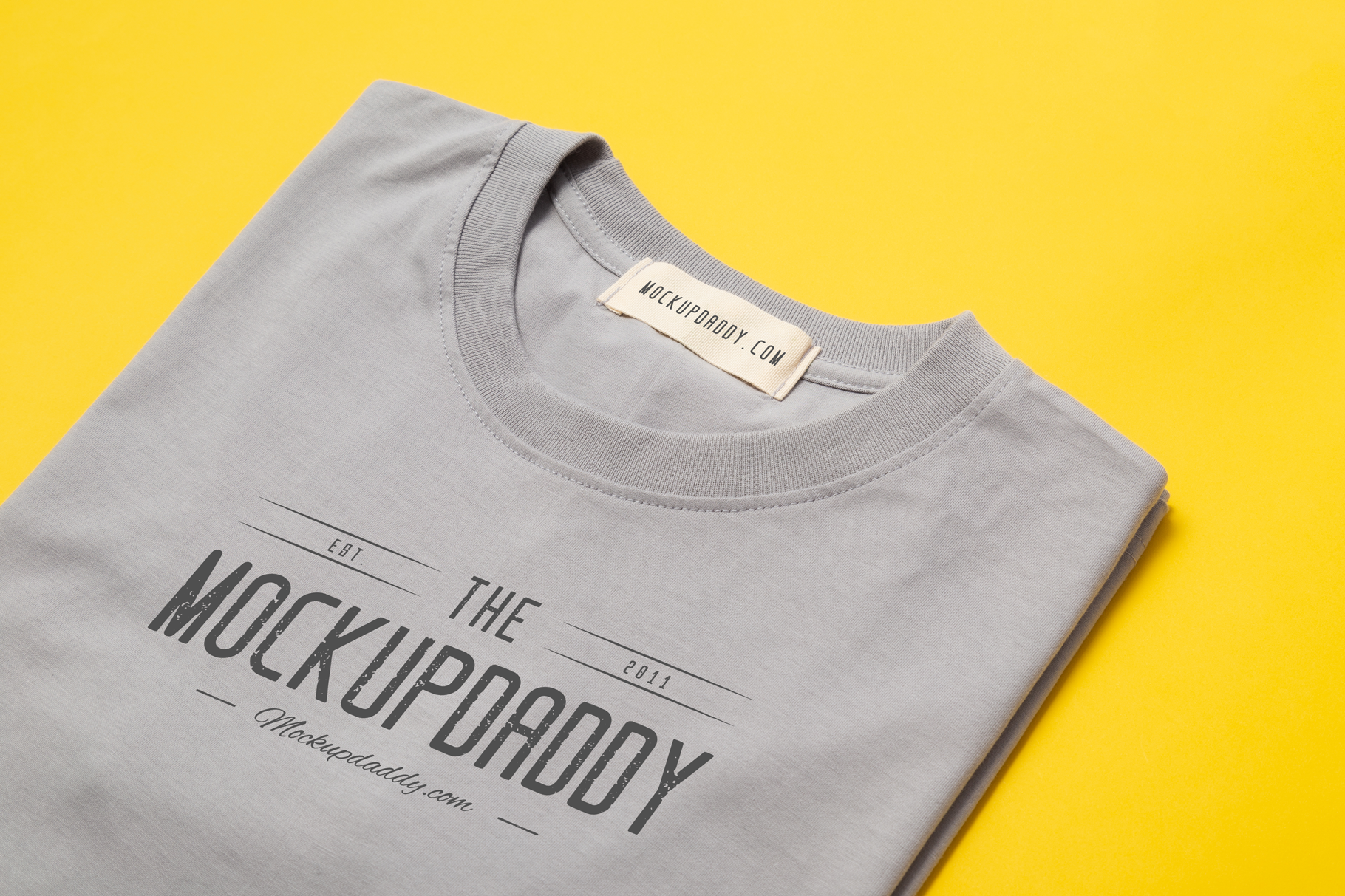 Download Free Folded T Shirt Mockup Mockup Daddy