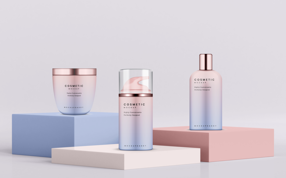 Premium Cosmetic Products Mockups Mockup Daddy