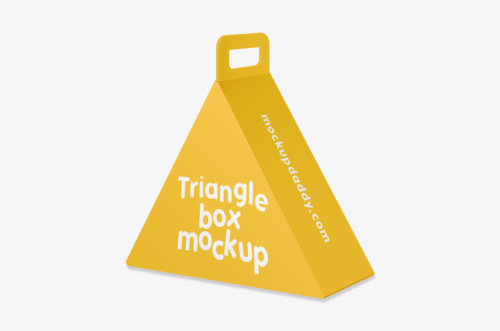 Triangle-Box-Mockup