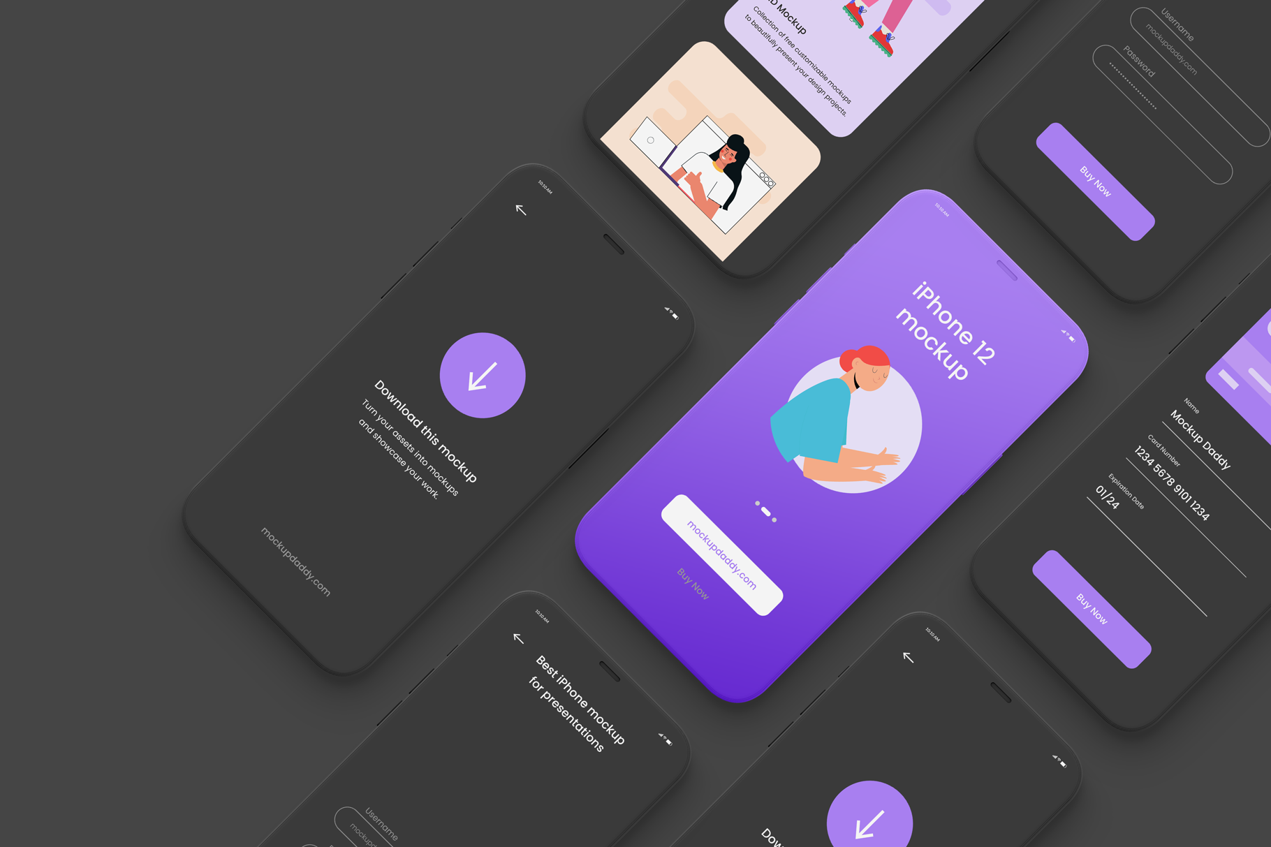 Download iPhone 12 Clay Mockup, Suitable for all Types of Projects ...