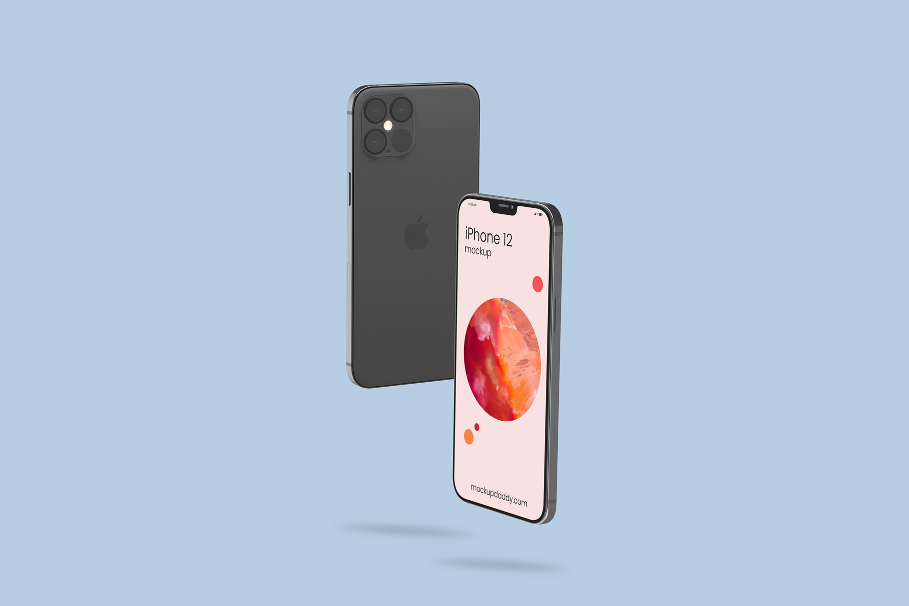 Download iPhone 12 Mockup, Clean and High Quality 3D Renders - Mockup Daddy