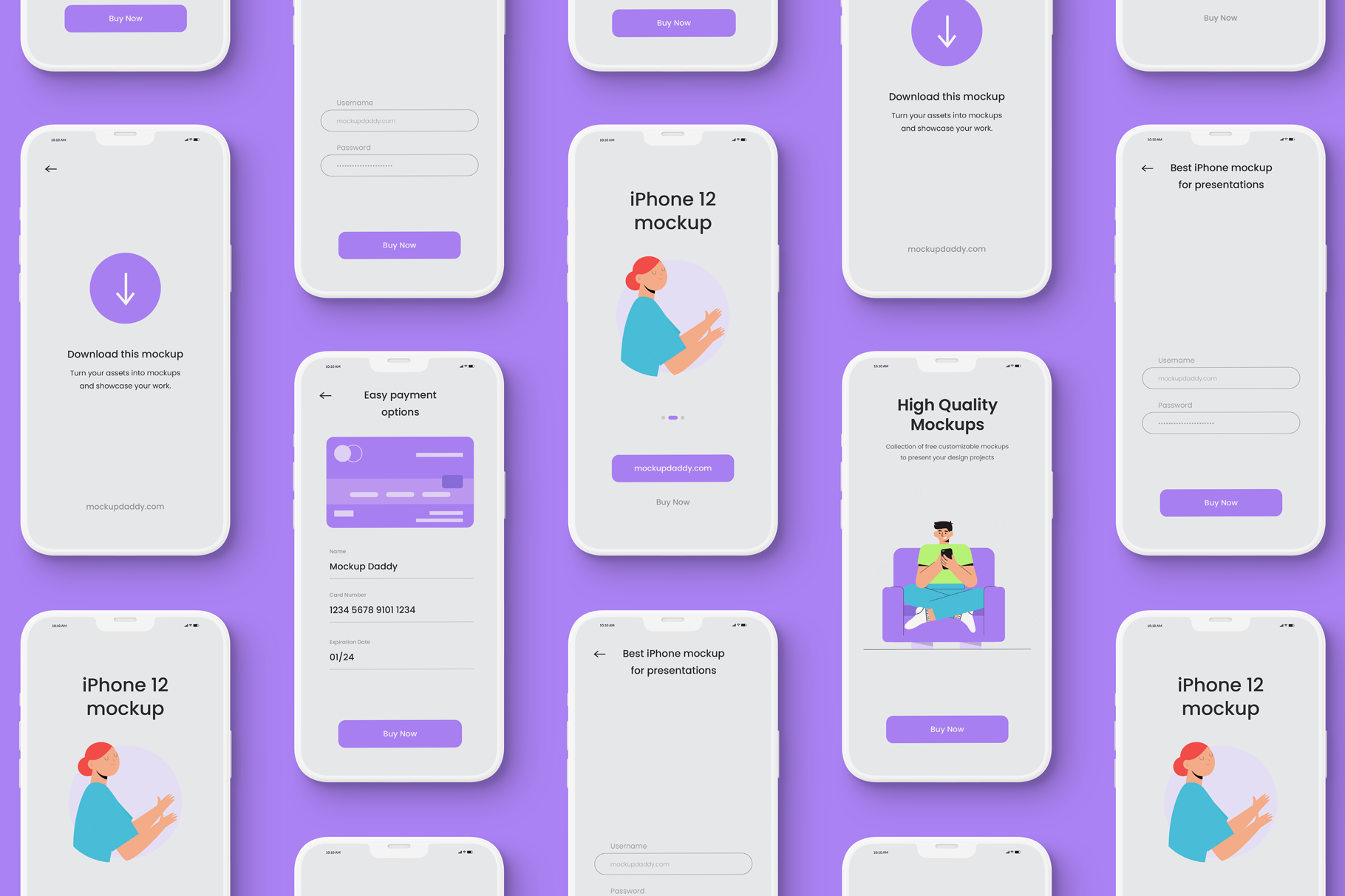 Download iPhone 12 Clay Mockup, Suitable for all Types of Projects ...