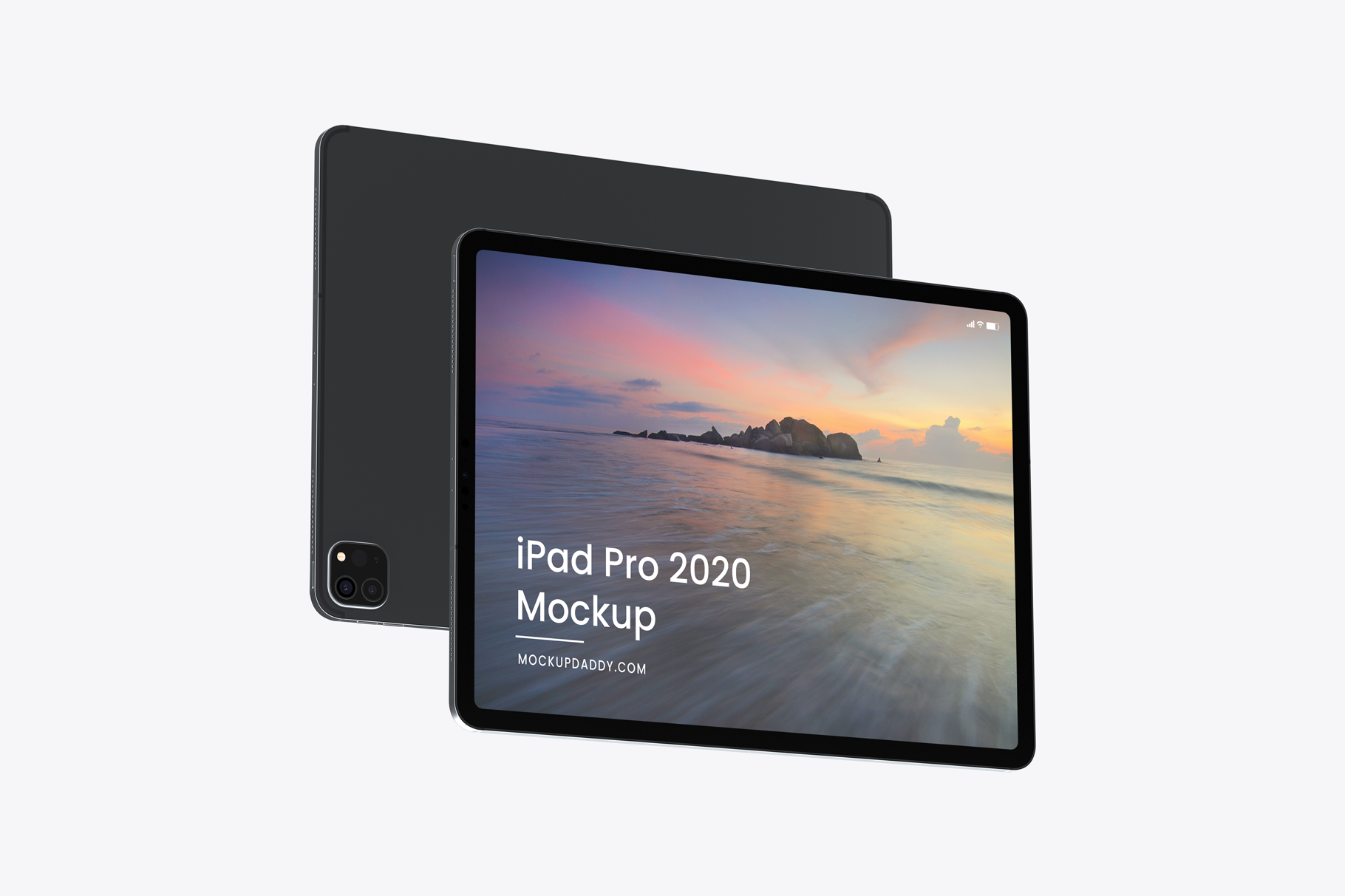 Floating iPad Pro 2020 Mockup