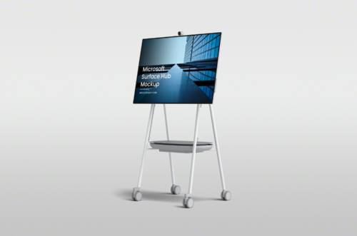 Microsoft Surface Hub Mockup