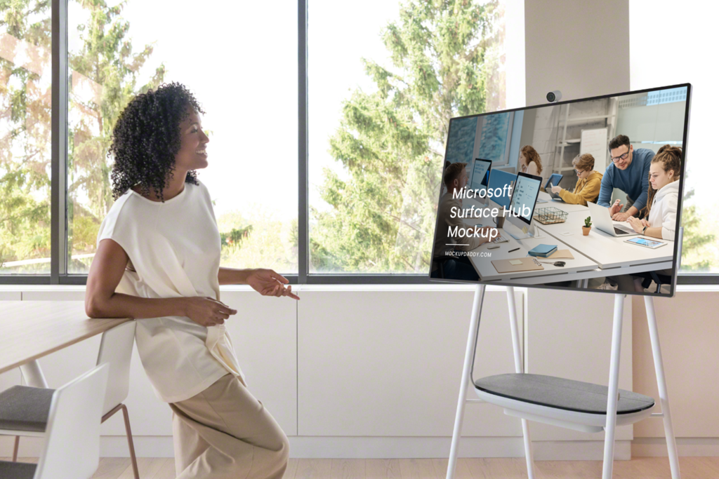 Microsoft's Surface Hub HD editable template