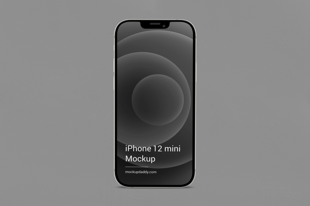 iphone 12 mini mockup template