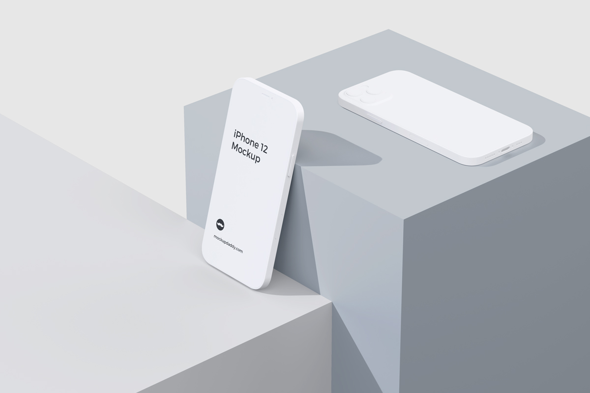 iPhone 12 Clay Mockup for Figma
