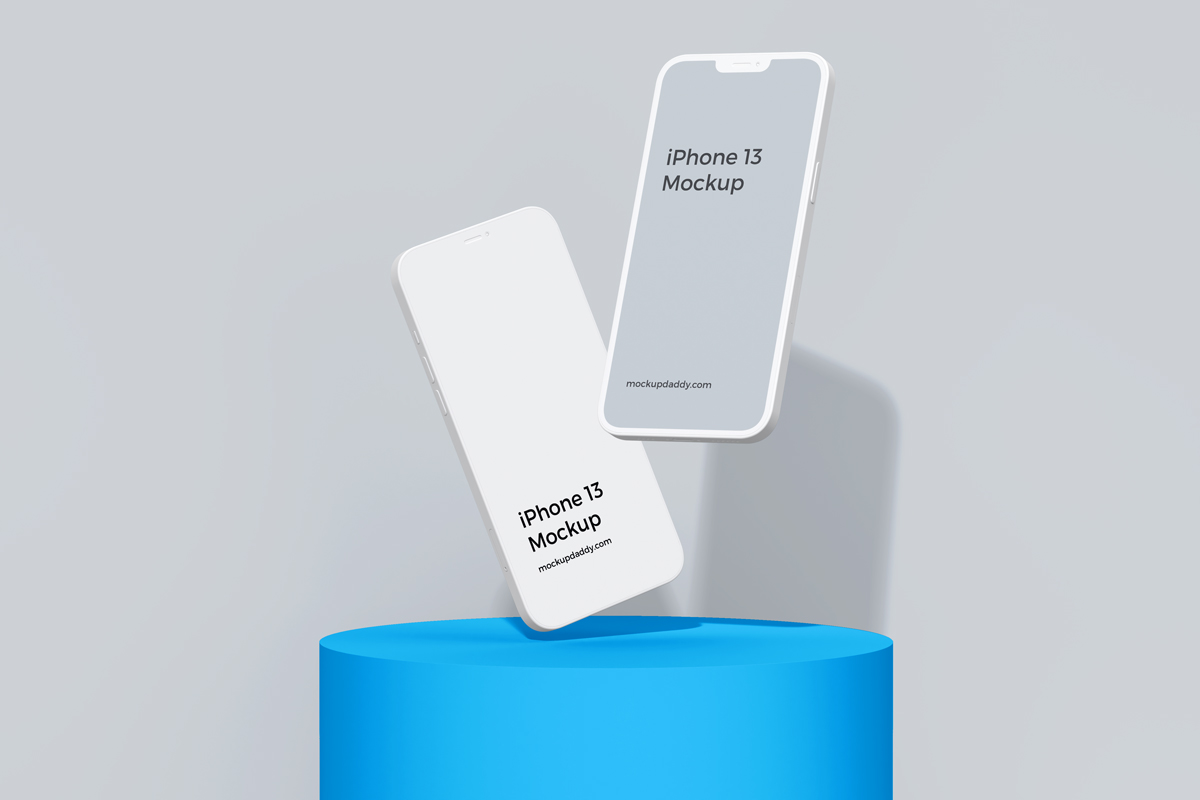 Apple iPhone 13 PSD mockup