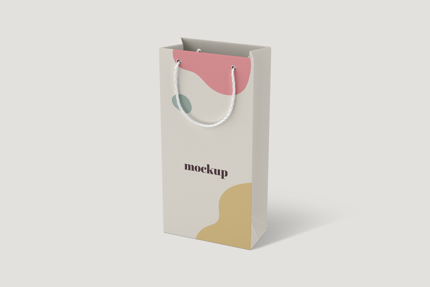 Design template for  shopping bags