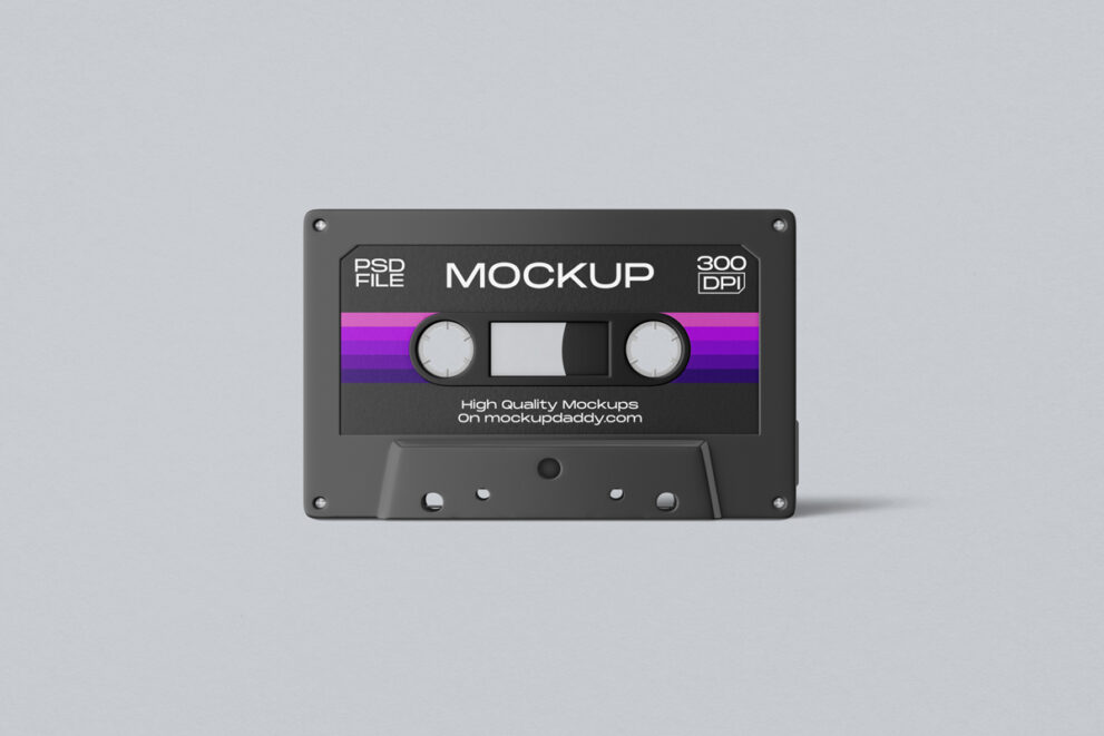 Cassette Mockup