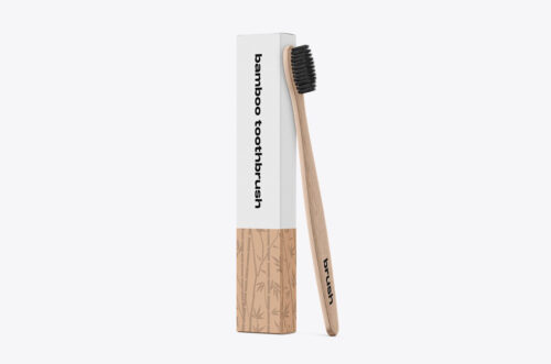 Download Bamboo Toothbrush Mockup
