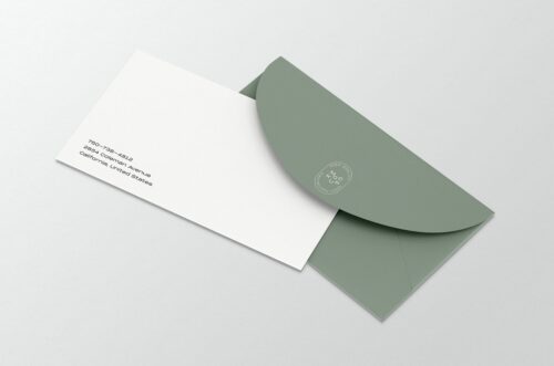 Envelope & Greeting 3d Model