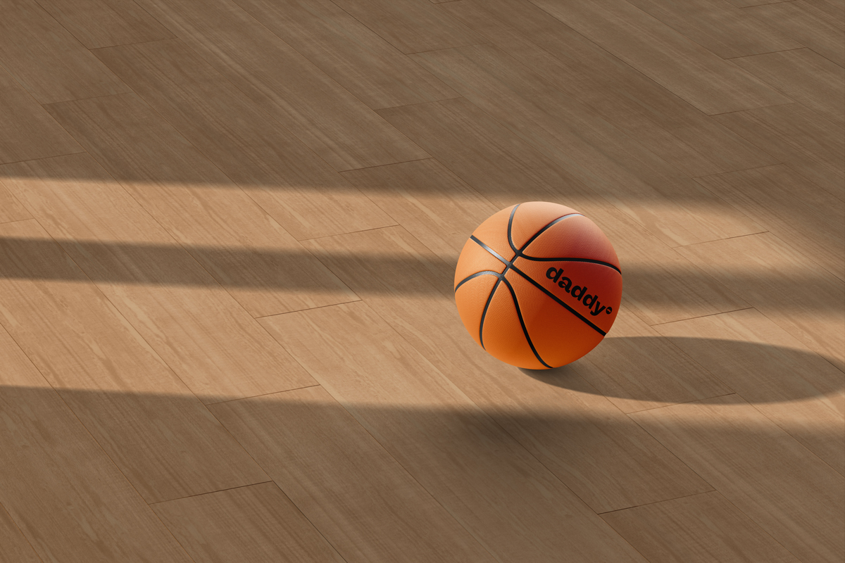 High-Quality Basketball Mockup
