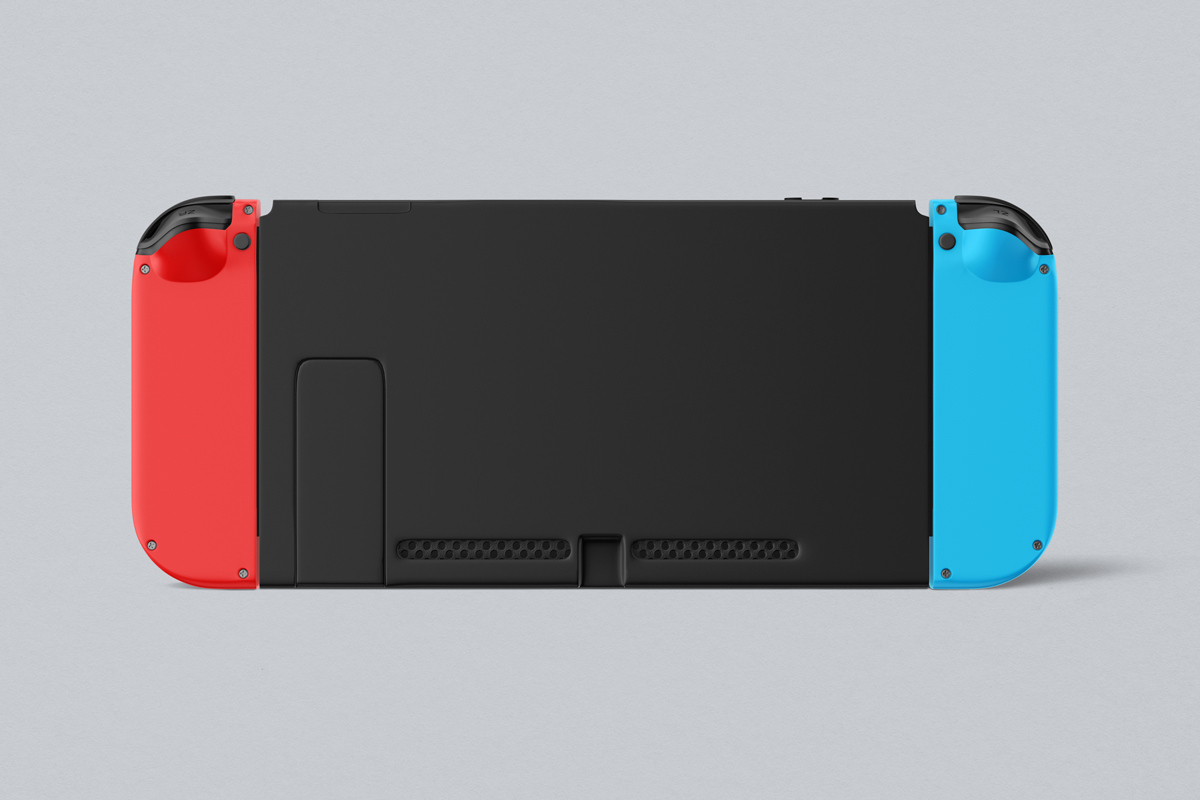 Nintendo Switch Gaming 3d Renders
