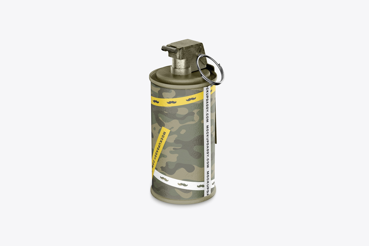 Smoke Grenade Mockup Generator