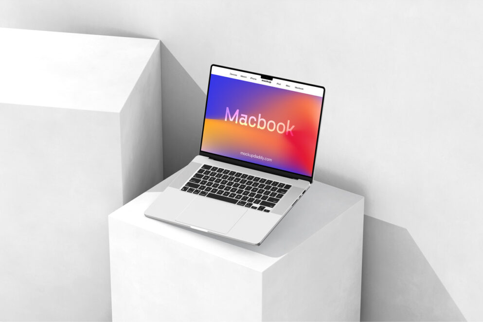 Apple Macbook Mockup