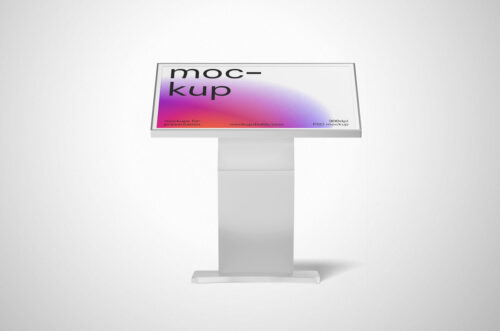 Interactive Kiosk Mockup