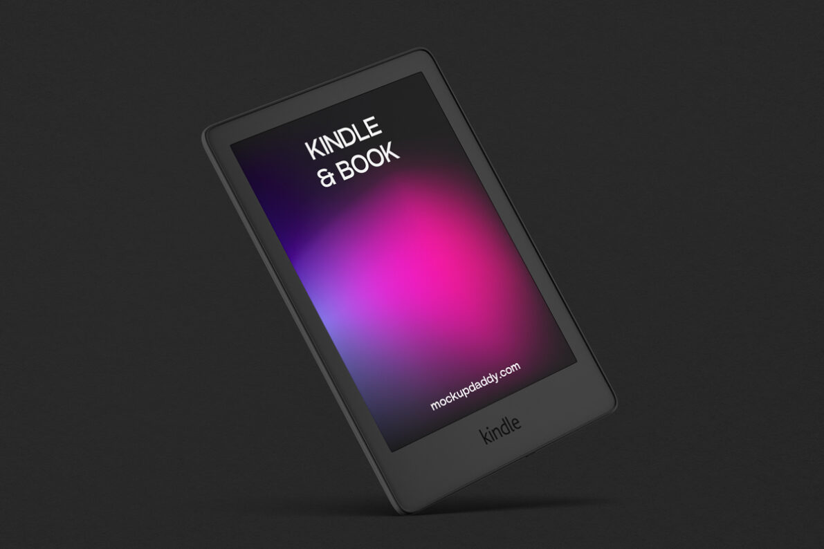 Kindle eBook Mockup Mockup Daddy