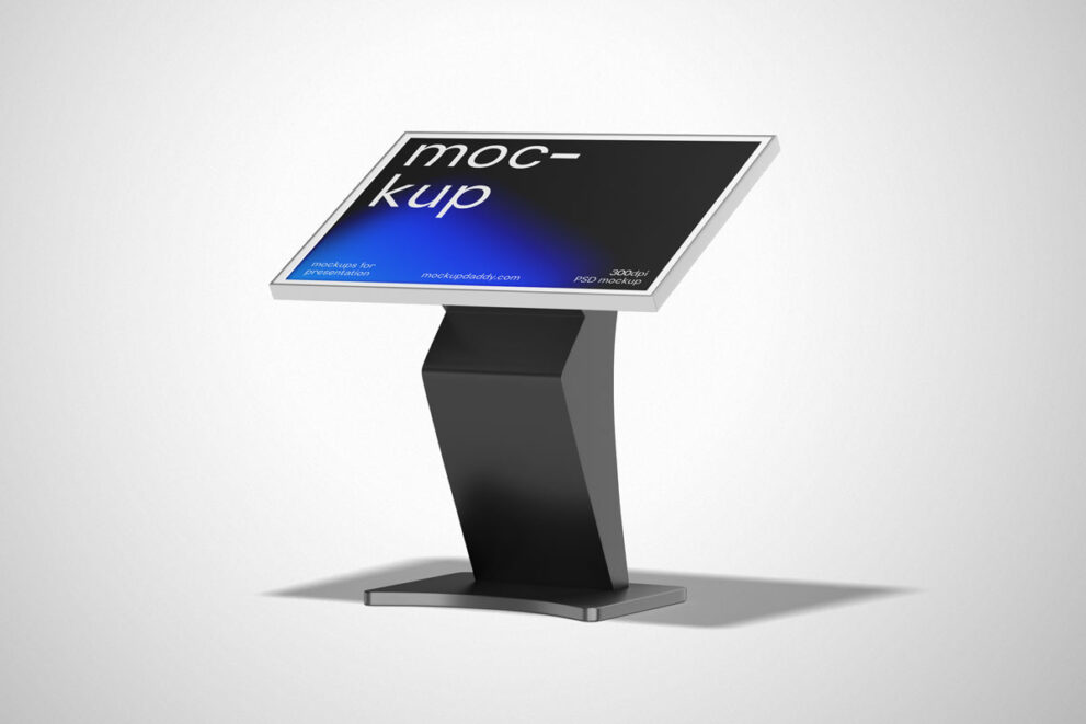 Kiosk Mockup