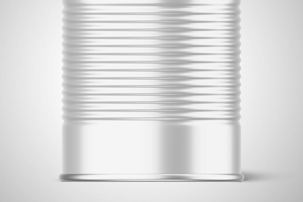 Large Food Can Mockup Mockup Daddy