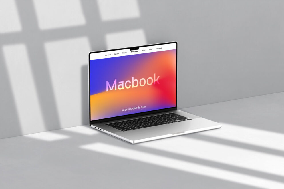M2 Macbook Mockup