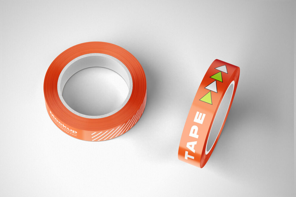 Packaging Tape Roll Mockup Mockup Daddy