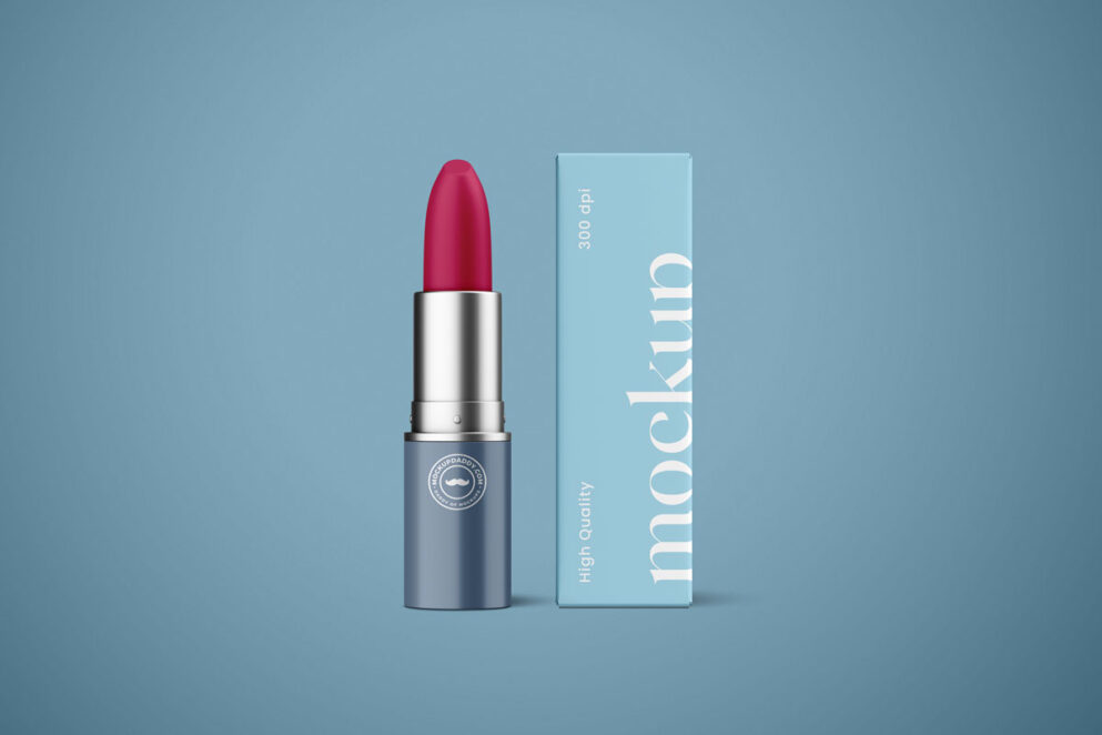 Premium Lipstick Mockup