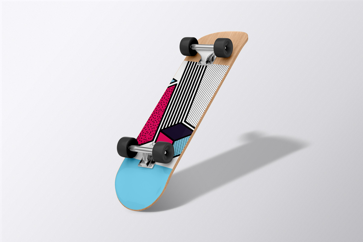 Skateboard Mockup Mockup Daddy