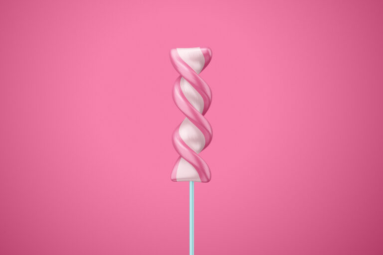 Twisted Lollipop Mockup - Mockup Daddy