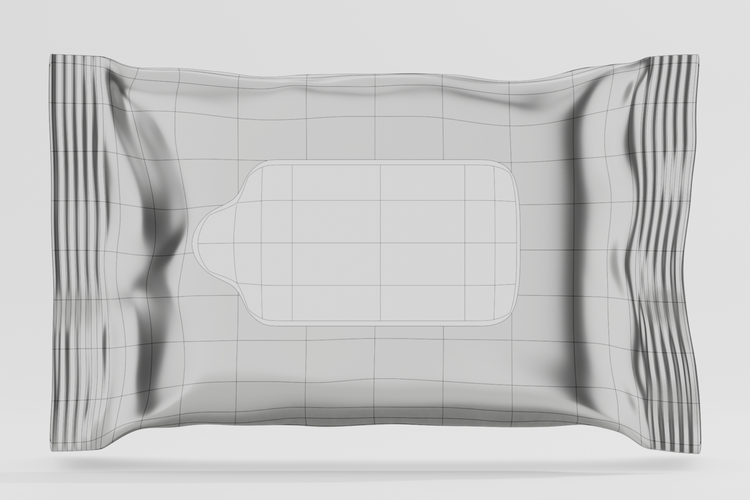 Wet Wipes 3D Model Mockup Daddy