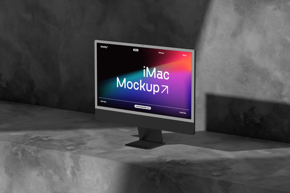 iMac Mockup Online