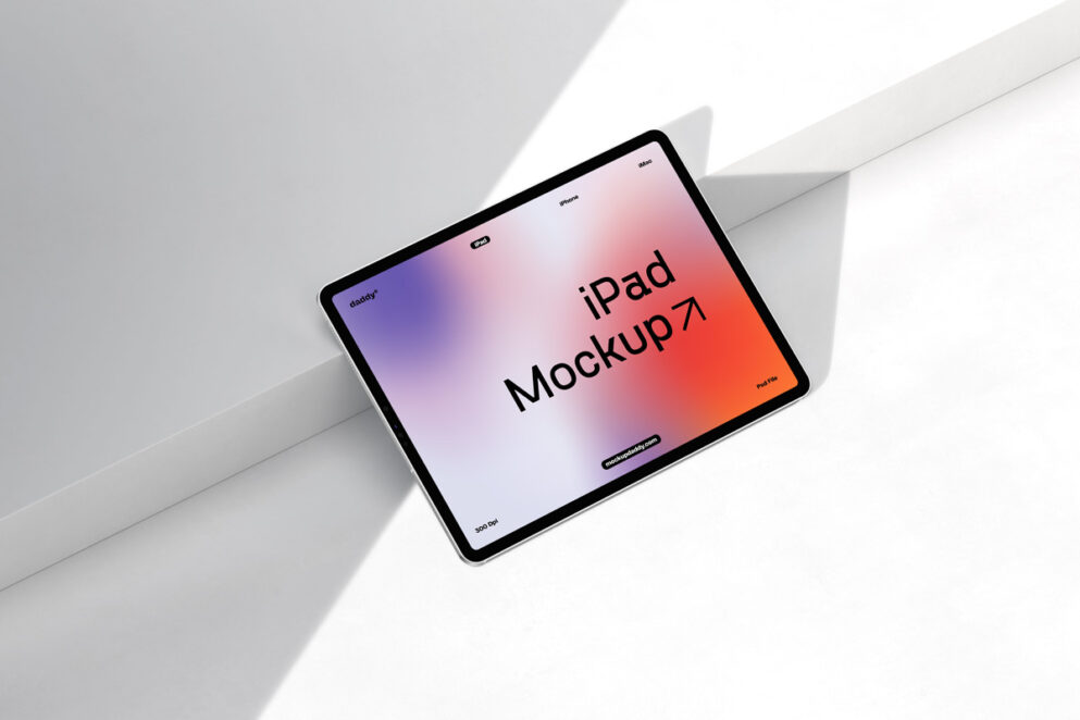 iPad Mockup Photoshop