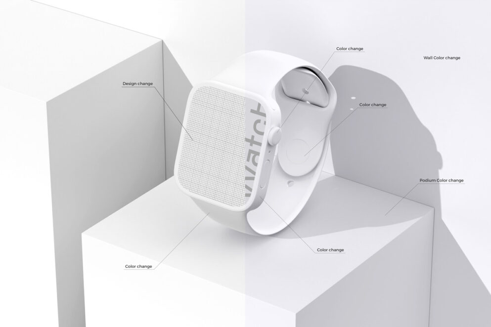 iWatch White Renders