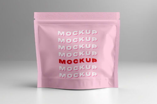 Online pouch mockup