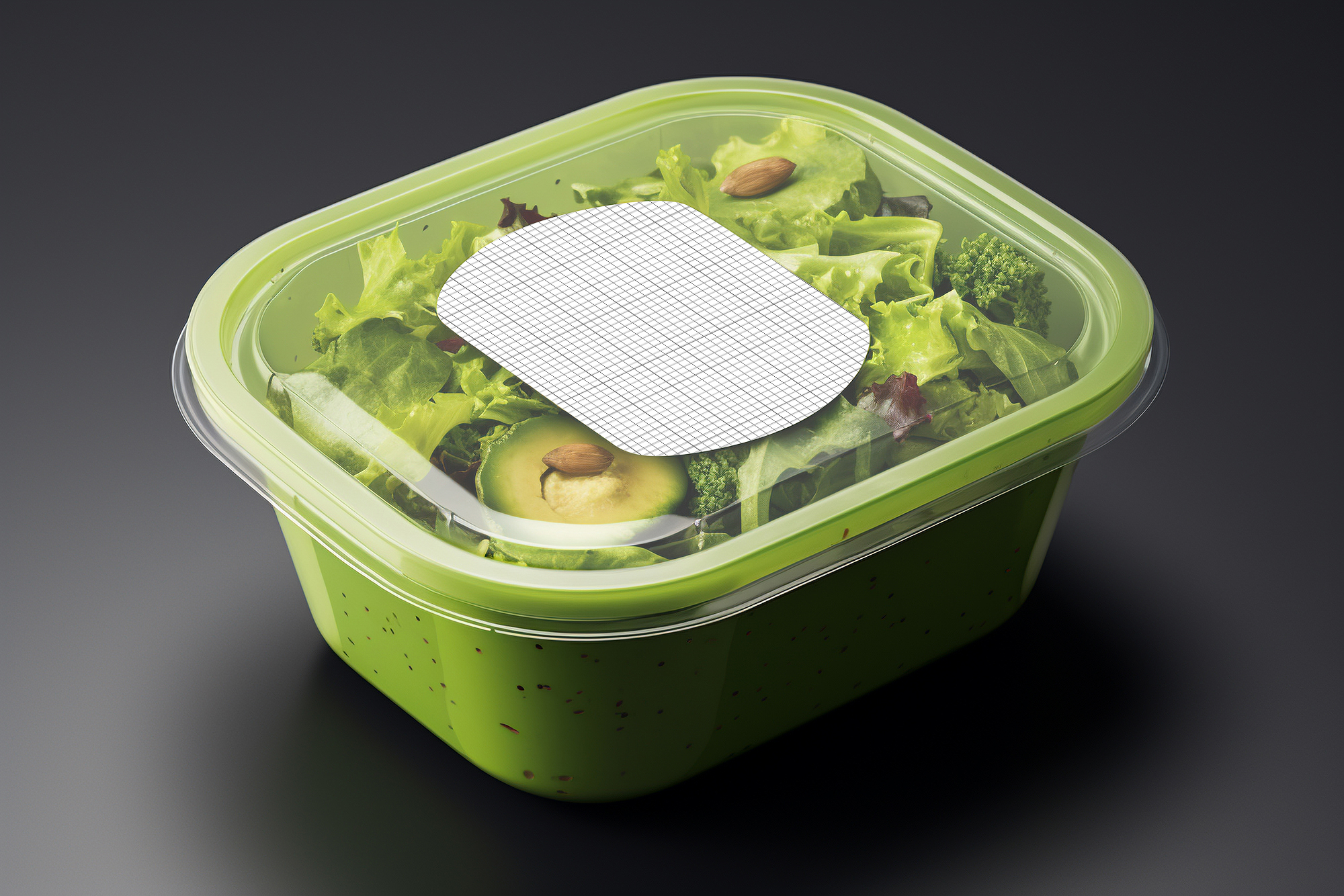 Take Away Plastic Box Food Container - Mockup Daddy