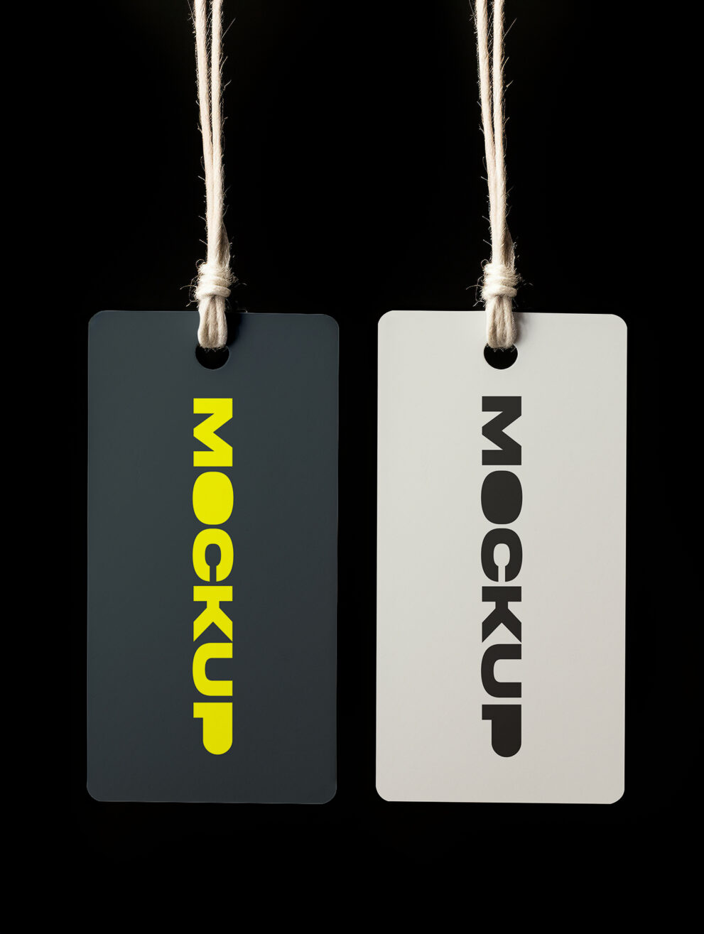 Two Tag Mockup Mockup Daddy