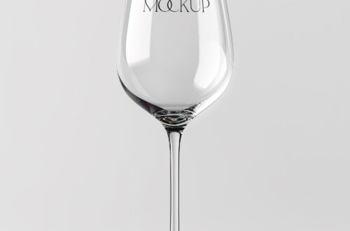 Free Download Wine Glass Mockup-16