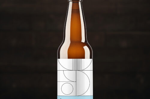 Free Download Beer bottle isolated template