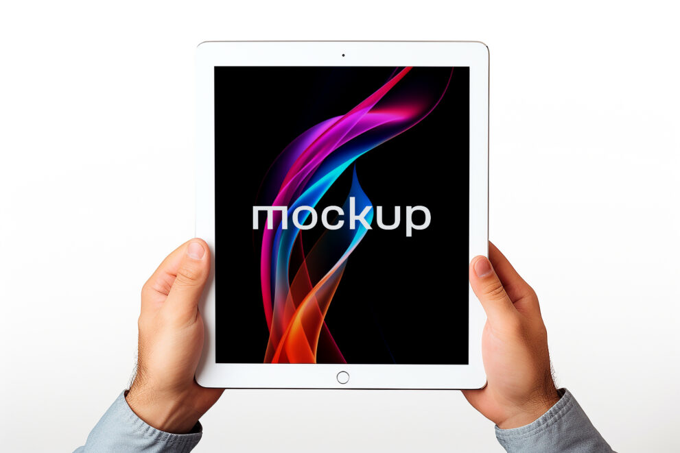 Free Download Best iPad hd mockup template
