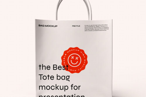 Free Download Best tote bag design mockup