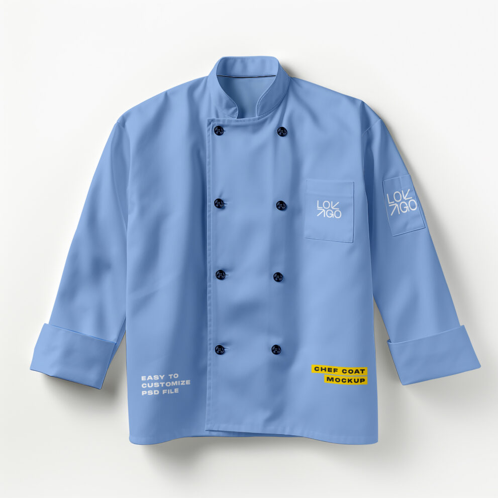 Free Download Chef coat mockup