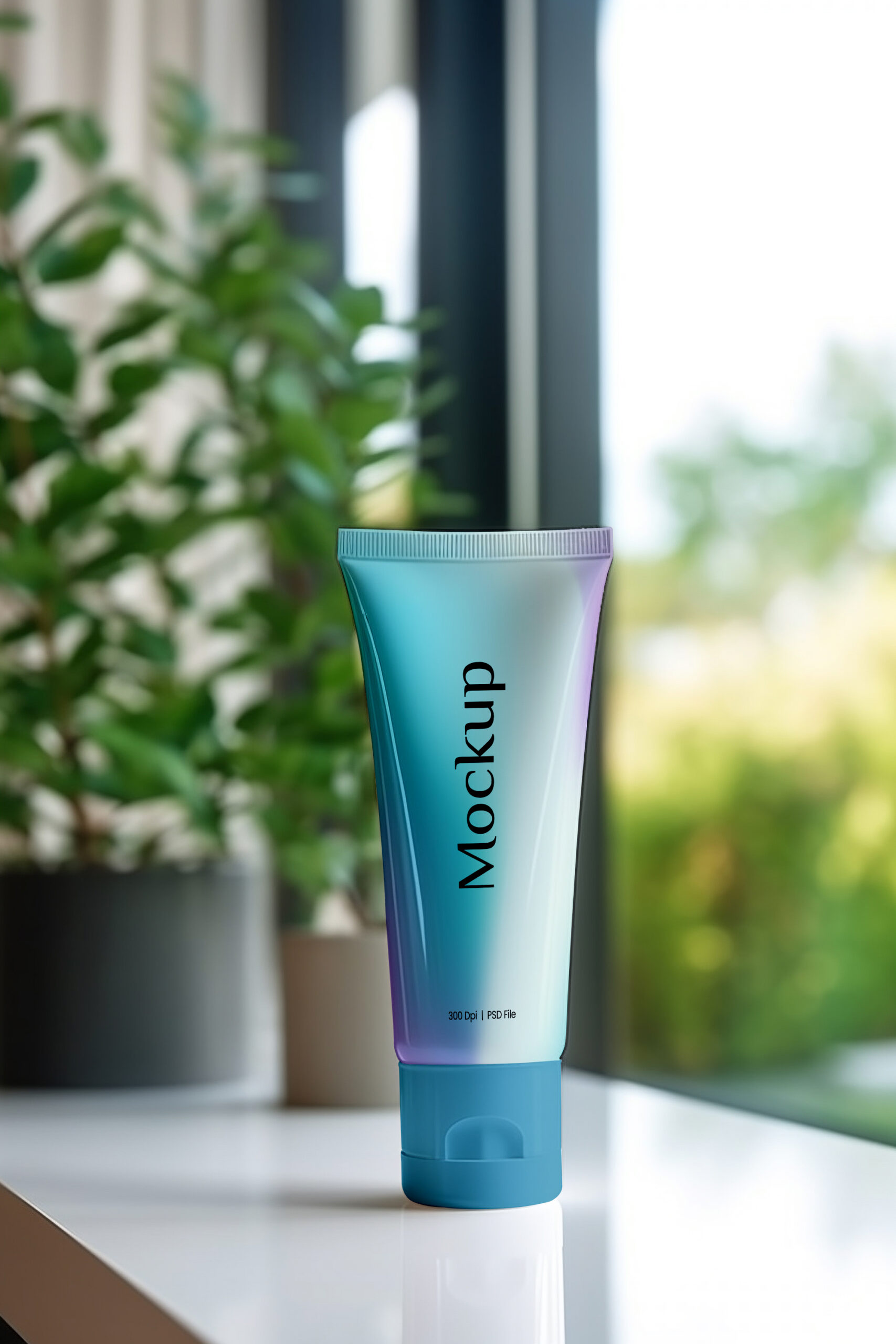 Free Download Cosmetic tube mockup PSD