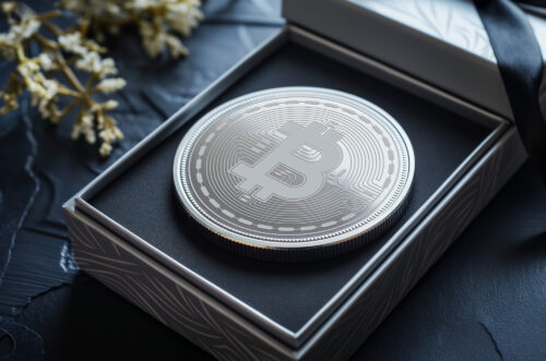 Free Download Download silver bitcoin template