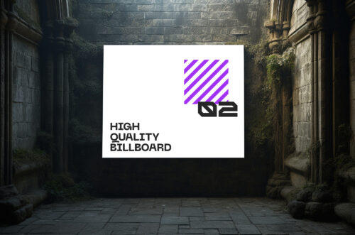 Free Download Indoor Billboard Mockup